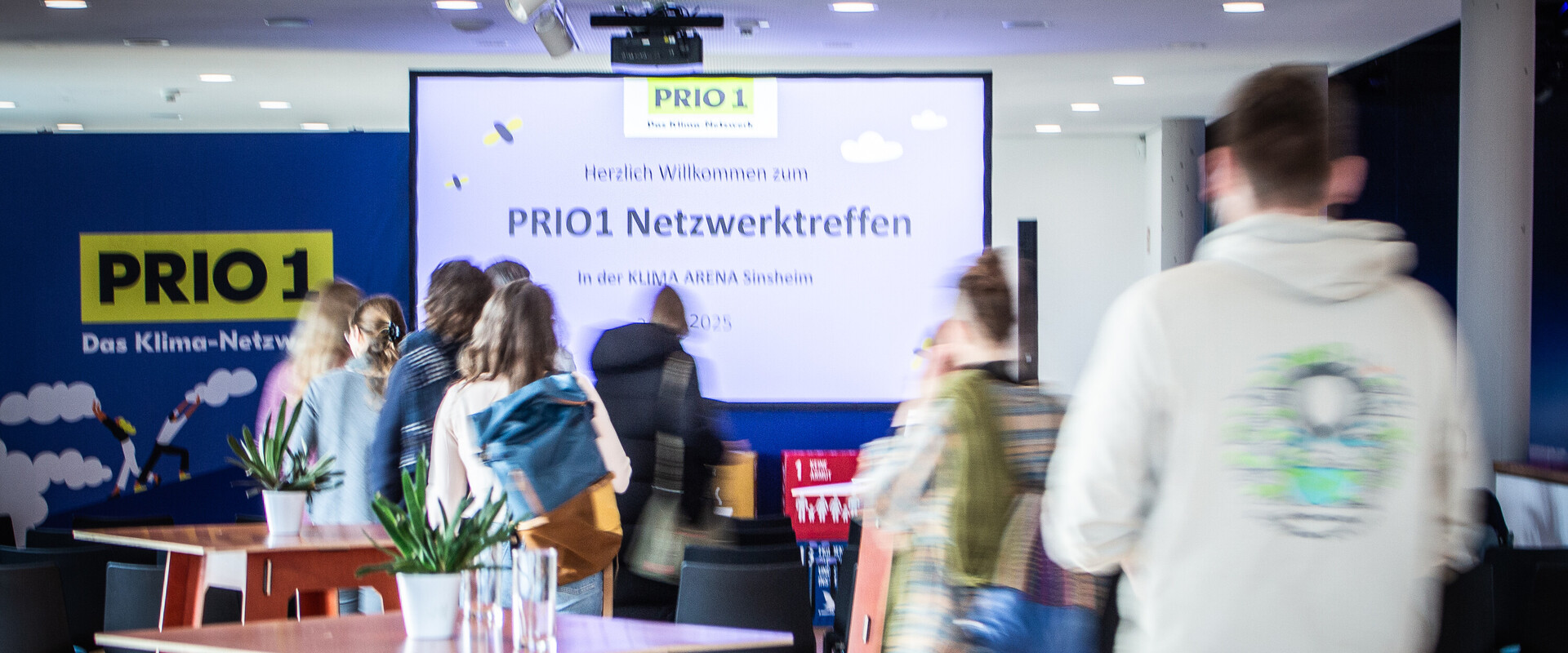 Moment-Aufnahme einer Veranstaltung in der Klima Arena